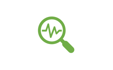 Icon einer Lupe - steht für Analyse
